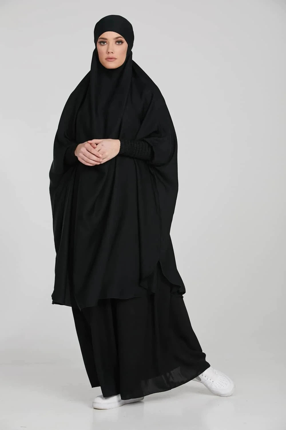 Hiyab musulmán dos piezas, variedad de colores.