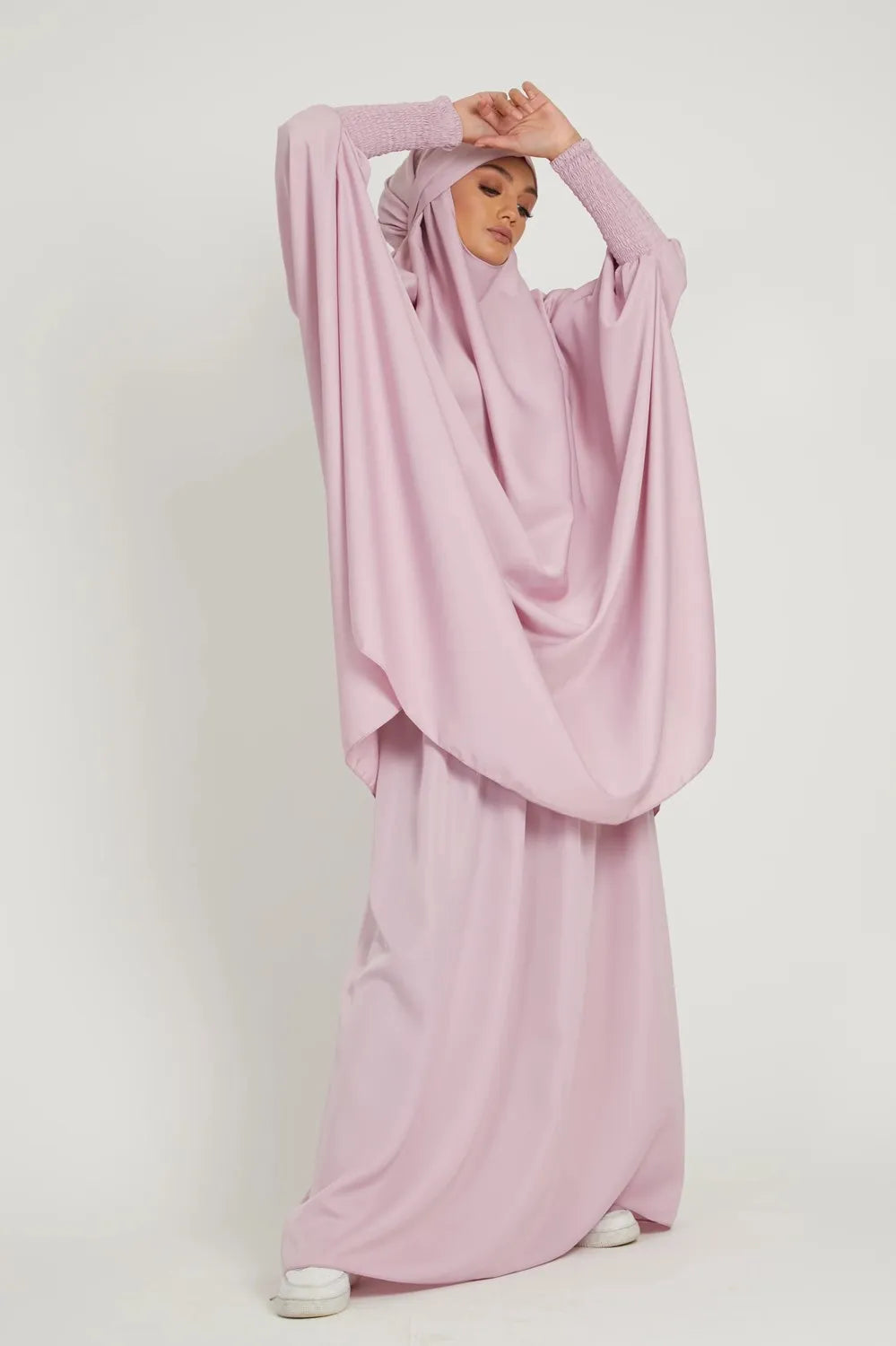 Hiyab musulmán dos piezas, variedad de colores.